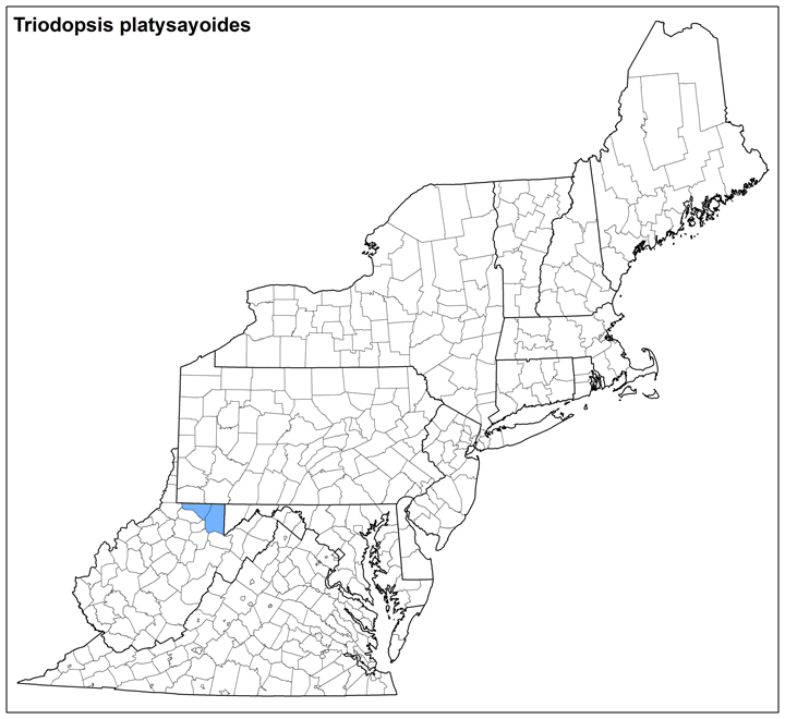 Triodopsis platysayoides Range Map